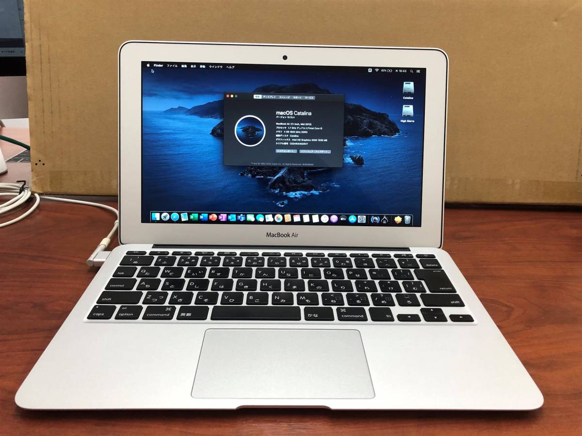 ディズニープリンセスのベビーグッズも大集合 Macbook Air Mid12 11インチ Catalina 美品 Pc タブレット