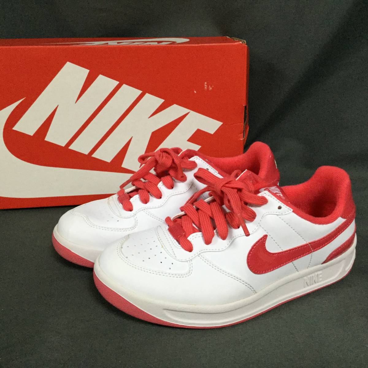 6 3 Nike ナイキ Ace Sl Gs スニーカー シューズ レディース 5y 23 5 ホワイト レッド の落札情報詳細 ヤフオク落札価格情報 オークフリー スマートフォン版