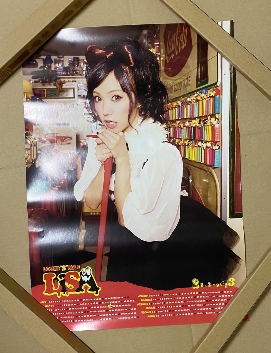 Lisa LOVER”S”MILE 直筆サイン入りポスター Lisa LOVER”S”MILE 直筆サイン入りポスター