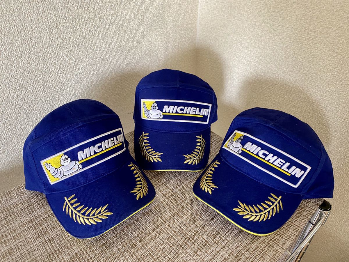 ①ミシュラン MICHELIN キャップ 帽子 希少 レア 調整可 F1