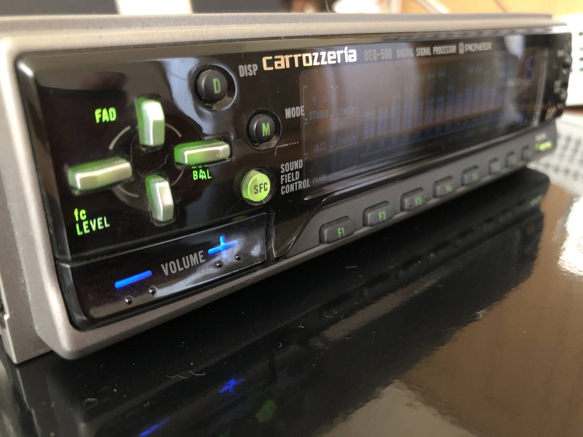 美品 当時物 PIONEER carrozzeria パイオニア カロッツェリア DEQ-500