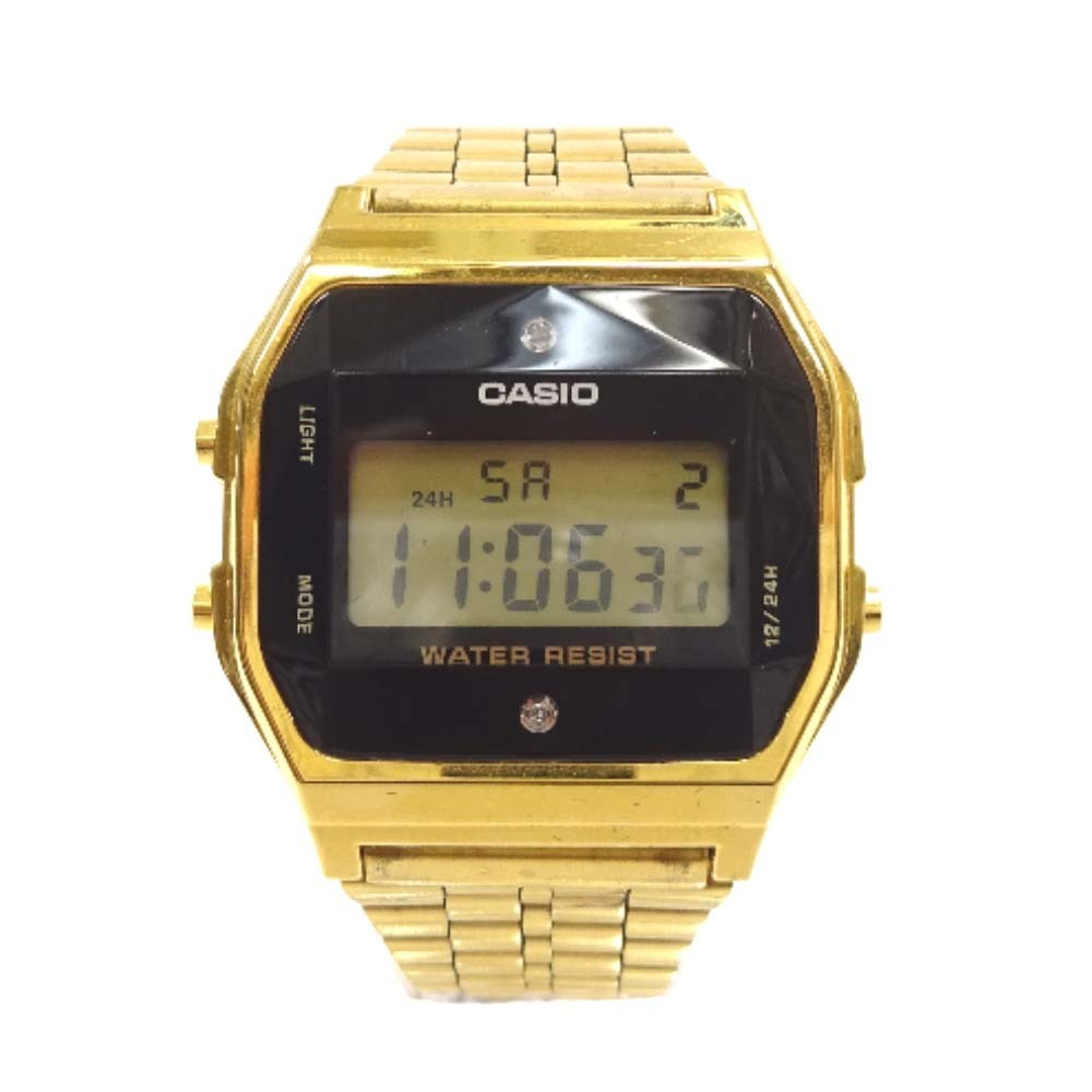 1円 カシオ スタンダード 2pd チープカシオ 腕時計 メンズ クオーツ ブラック文字盤 ゴールド A159wged の落札情報詳細 ヤフオク落札価格情報 オークフリー スマートフォン版