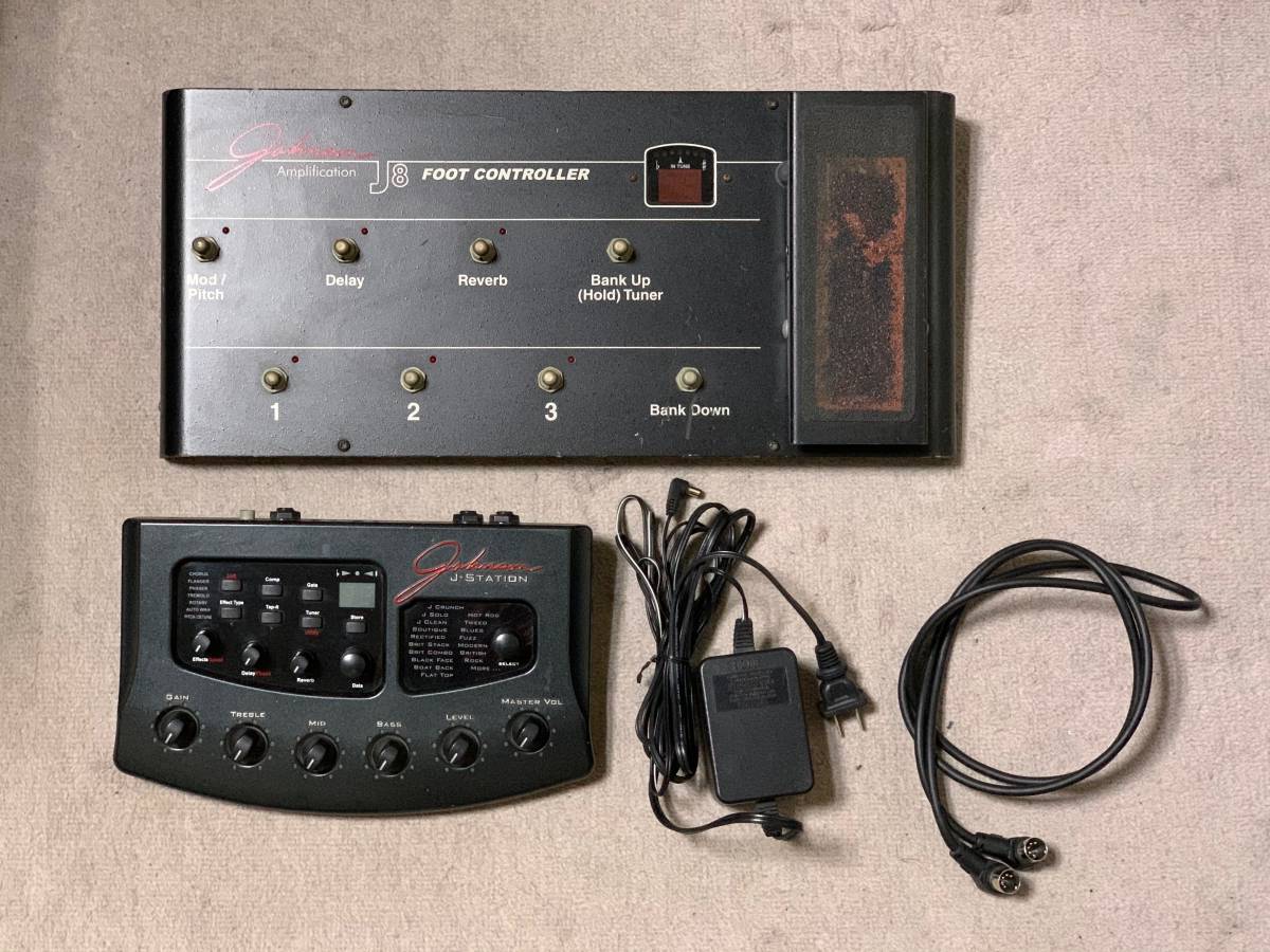JSTATION Johnson / J8 FOOT CONTROLLER セット☆★の落札情報詳細 ヤフオク落札価格検索 オークフリー