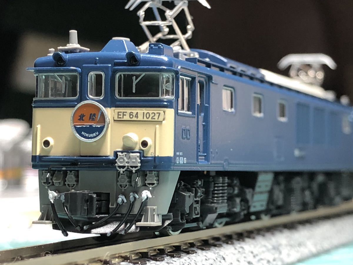 KATO 3023-1 EF64 1000一般色 直流電気機関車 加工済品の落札情報詳細