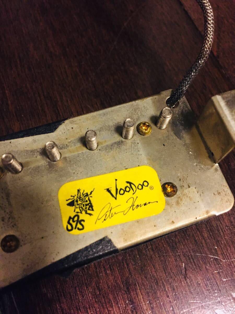 Gmtlover　Voodoo ピックアップ HB-59's Zebra Voodoo ブードュー ハムバッカー ピックアップ HB59's Zebra PAFの