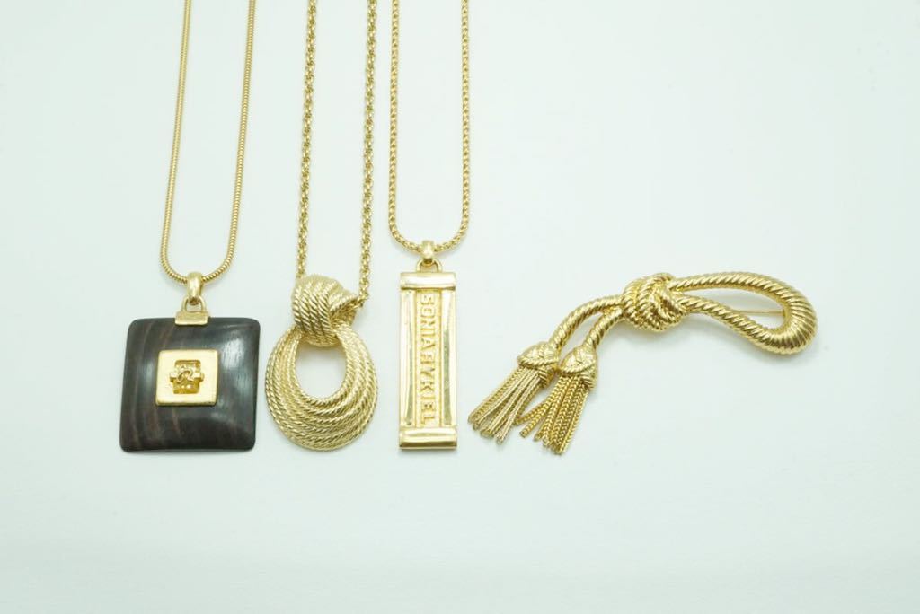 148 SONIA RYKIEL/ソニアリキエル ヴィンテージ ネックレス