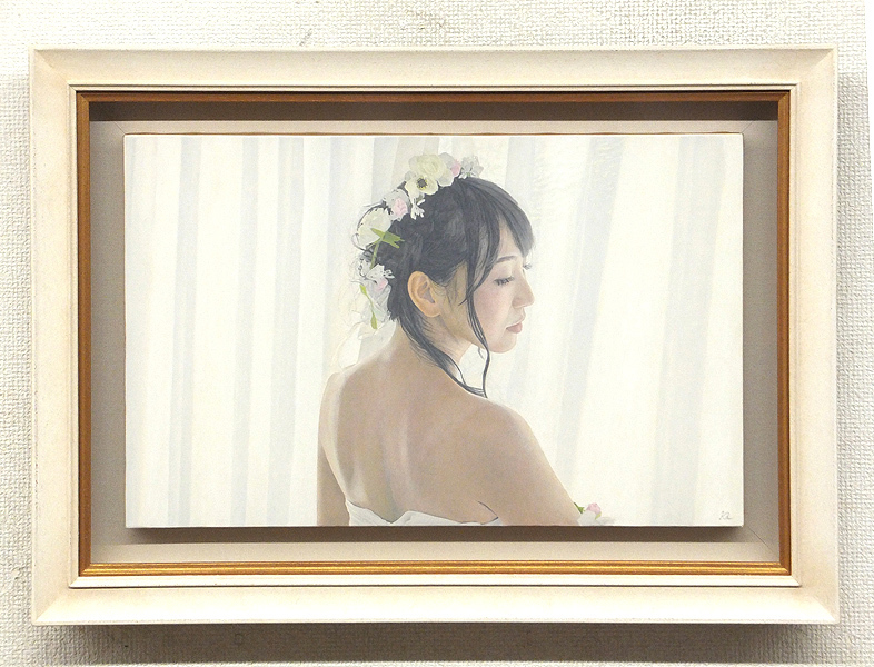 Glc 高橋和正 Flower Crown 油彩10号共シール 白日会準会員 リアリズム精鋭 透明感抜群のリアリズム逸品 の落札情報詳細 ヤフオク落札価格情報 オークフリー スマートフォン版