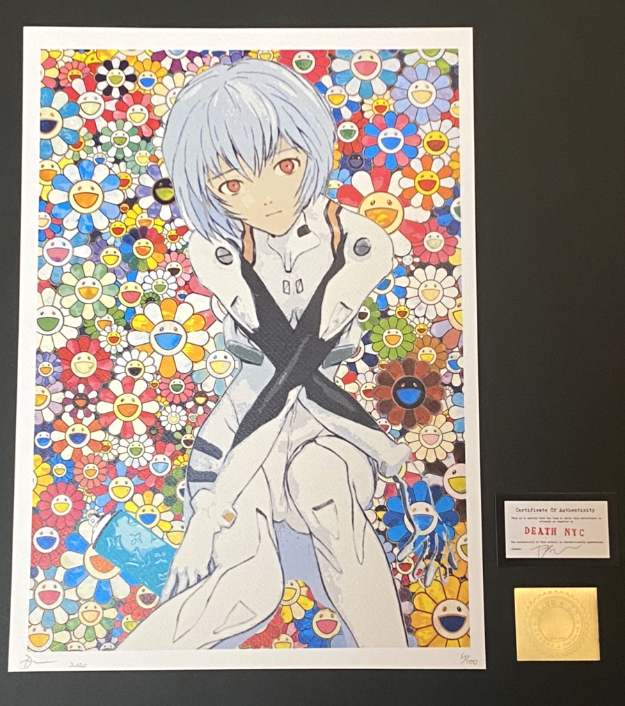 新品】新作 DEATH NYC エヴァンゲリオン 綾波レイ EVANGELION