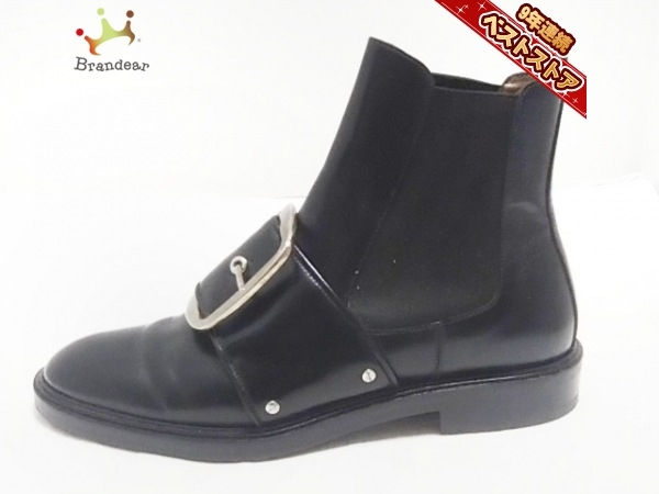 GIVENCHY ショートブーツ GIVENCHY(ジバンシィ) レザーオープントゥ