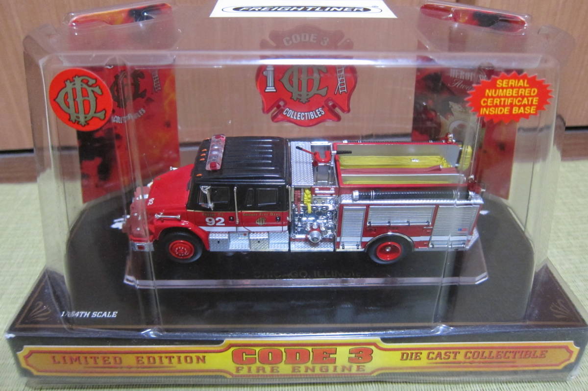 Code3 1 64 シカゴ消防署 ポンプ車 消防車 アメリカ の落札情報詳細 ヤフオク落札価格情報 オークフリー スマートフォン版