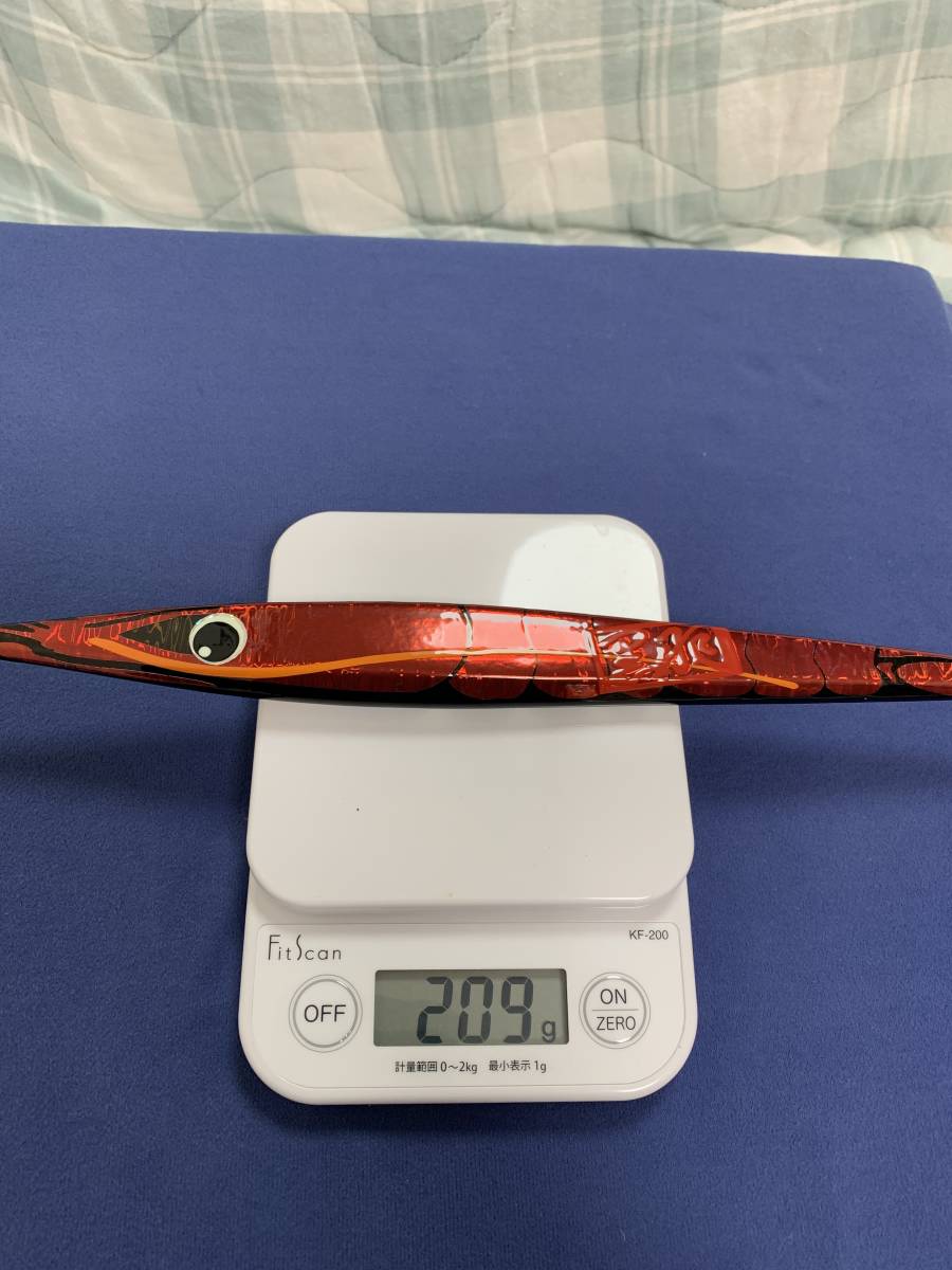 新品】ハダ工房 ホロホロ ハイブリッド200g 黒羽ジグ Sジグ ツダジグ