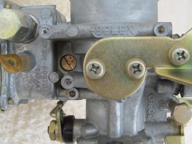 新品】希少 MIKUNI SOLEX 30 PHD 未使用 ソレックス 2サイクル ST20