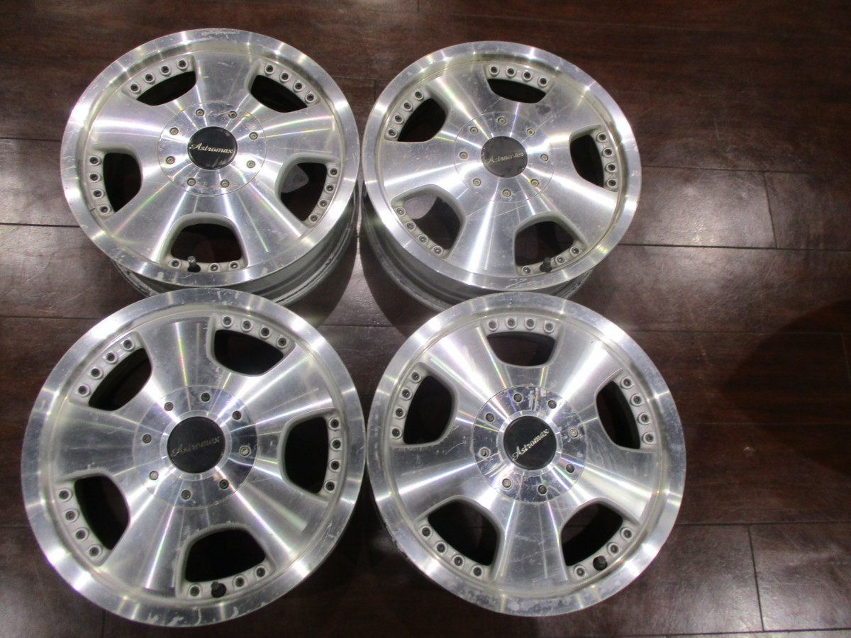中古☆Astromax アストロマックス 15インチ アルミ ホイール4本セット 