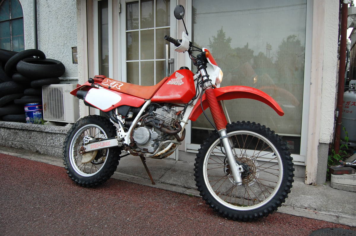 ホンダ XR250 ME06 レーサー レア カスタム レストア