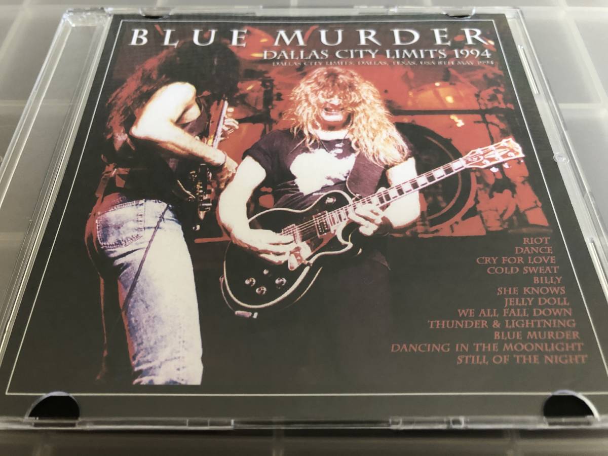 BLUE MURDER 『DALLAS CITY LIMITS 1994』 USA 8th MAY 1994 JOHN