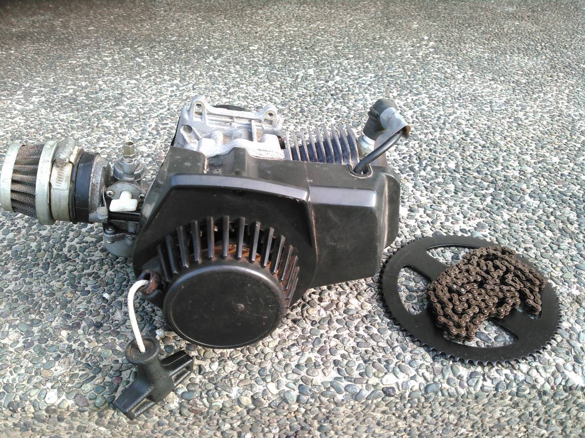 ポケバイ ｕｓｅｄエンジン 圧縮あり 部品取り ジャンク の落札情報詳細 ヤフオク落札価格情報 オークフリー スマートフォン版