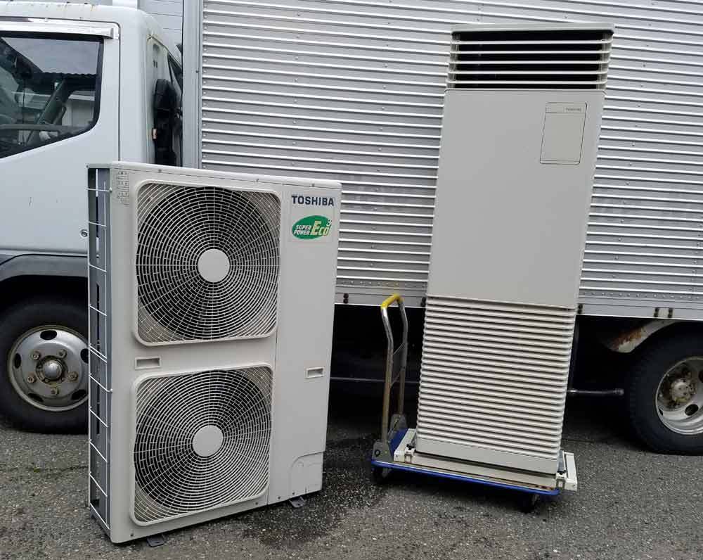 D361 東芝 業務用パッケージエアコン 置形 三相200V 5馬力相当 室内機