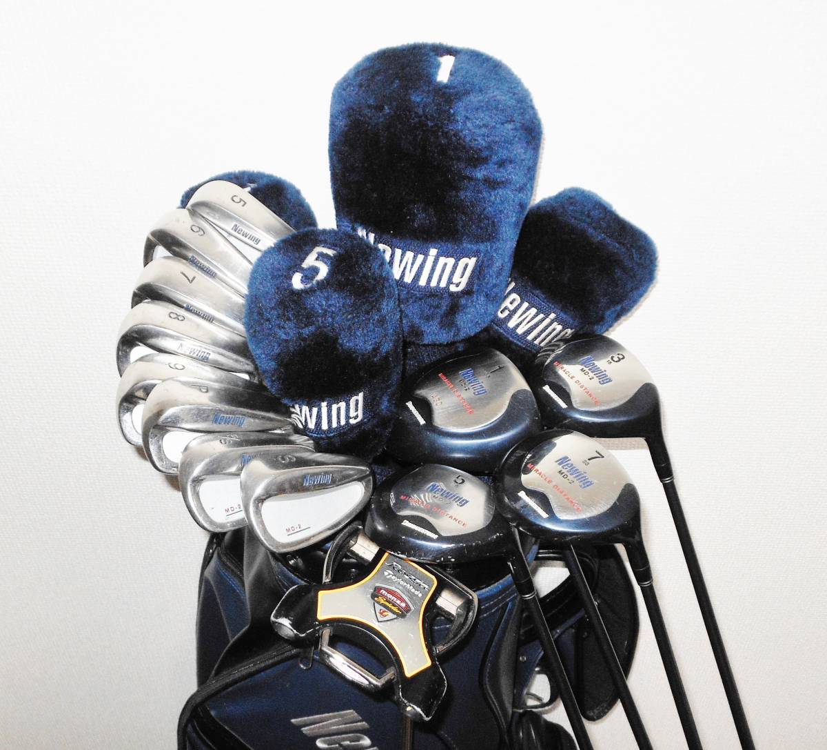 ⛳ ブリヂストン　ニューイング　ゴルフクラブセット 良品バッグ BG-100L クラブセット(8本セット) レディス(クラブセット（単品