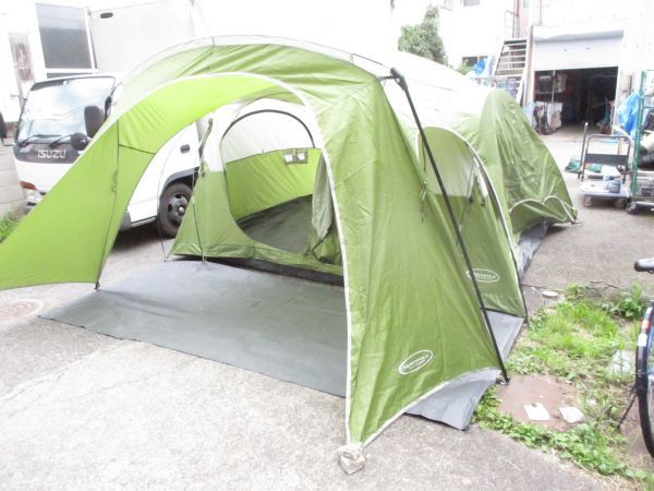 334 未使用 ノースポール 2ルームドーム ファミリーテント