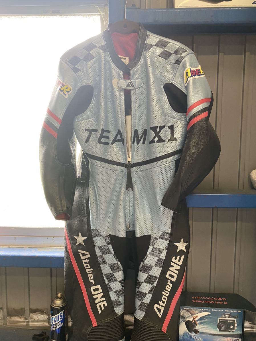 レーシングスーツ 革ツナギ RSタイチ アトリエワンの落札情報詳細  