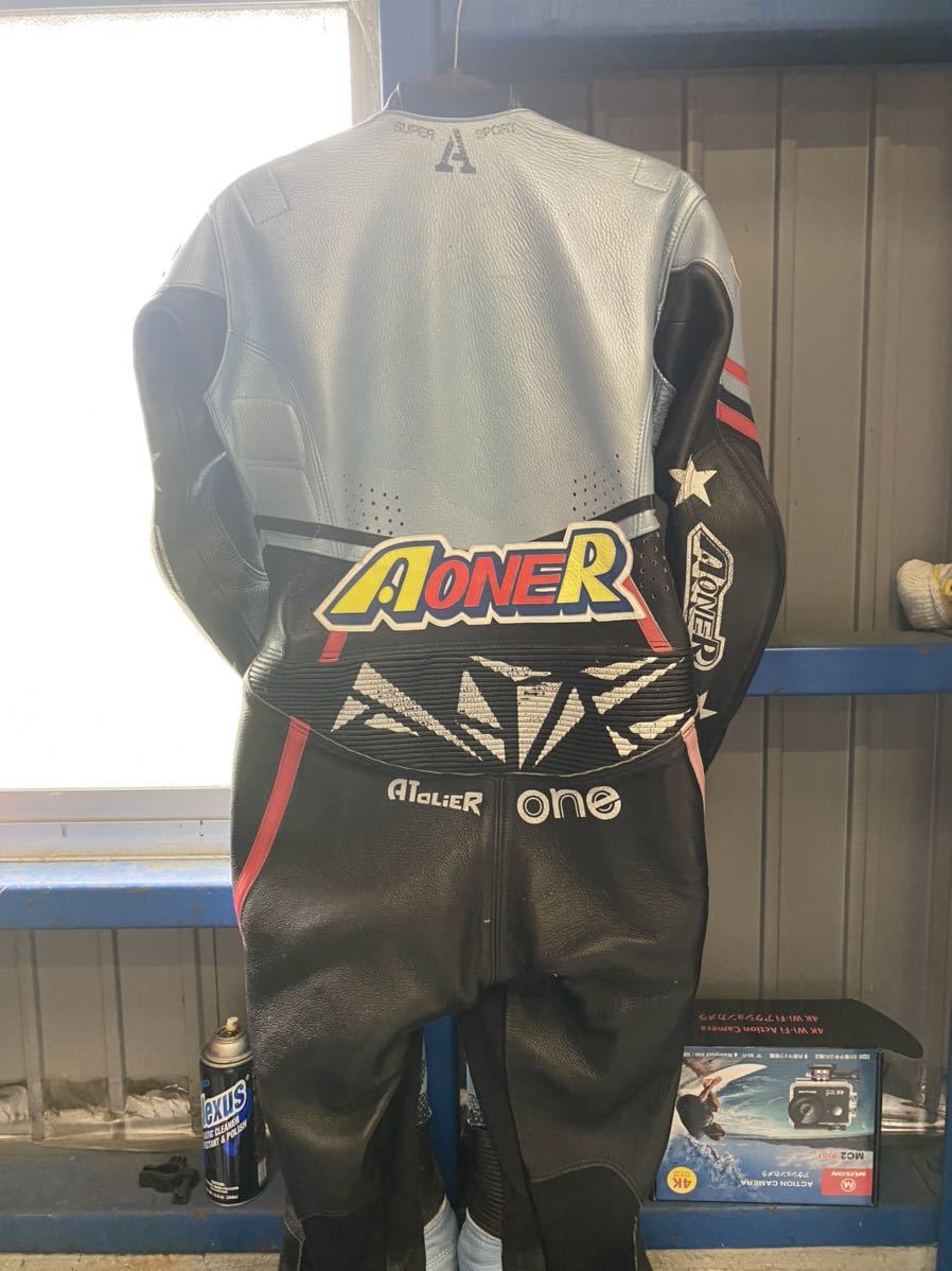 レーシングスーツ 革ツナギ RSタイチ アトリエワンの落札情報詳細  
