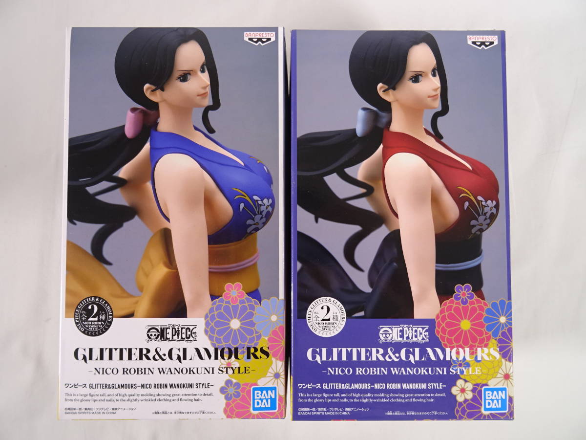 T254 ワンピース Glitter Glamours Nico Robin Wanokuni Style 2種セット ニコ ロビン 中古 の落札情報詳細 ヤフオク落札価格情報 オークフリー スマートフォン版