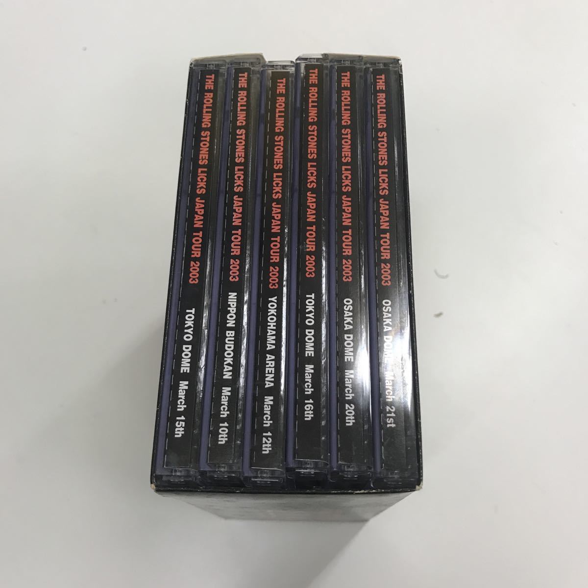 Rolling Stones Licks Japan tour 2003 complete box ローリング