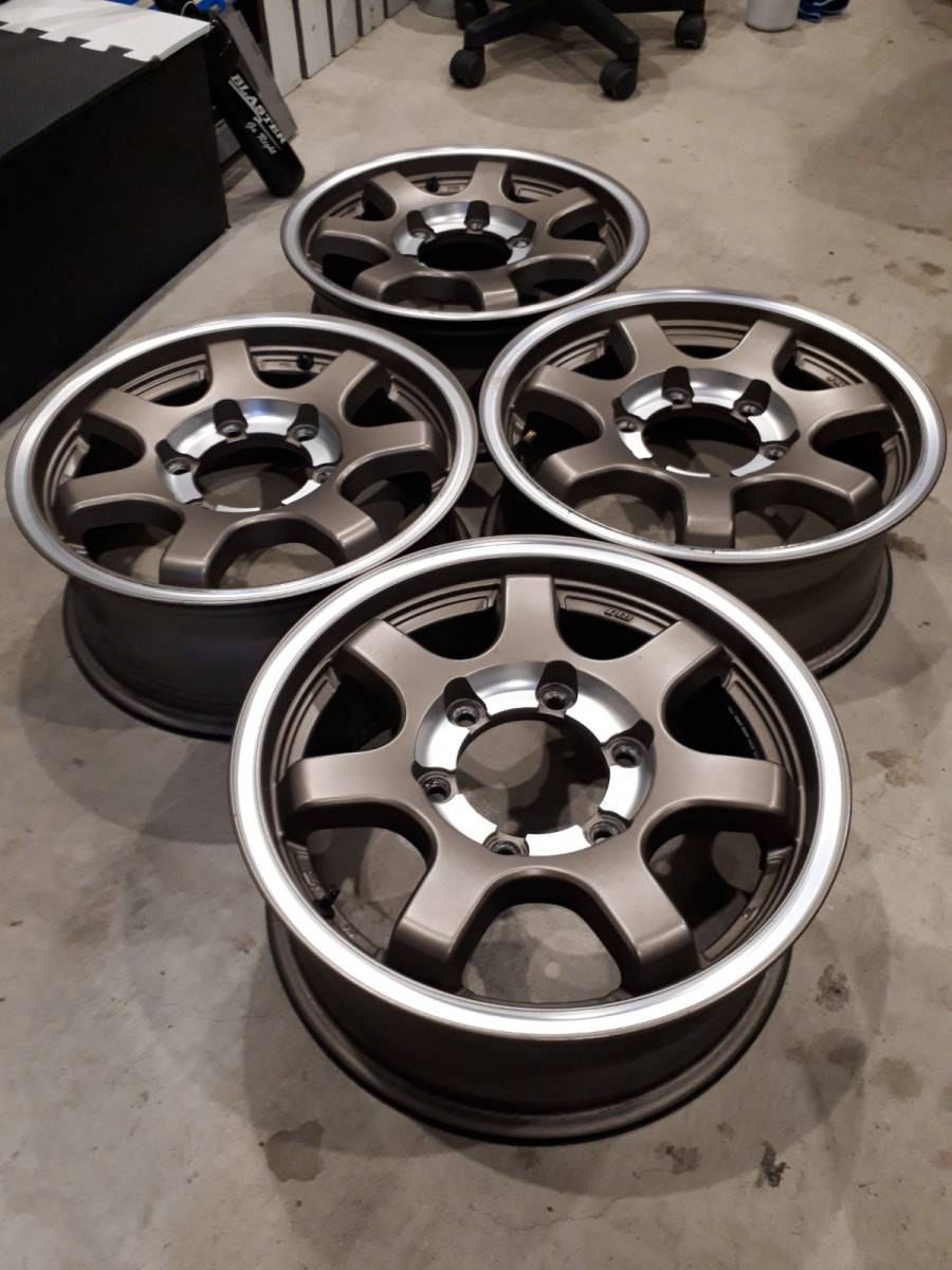 LENSO RT7 16インチ 7J 6H-139.7 +35 4本 ハイエース 200 キャラバン