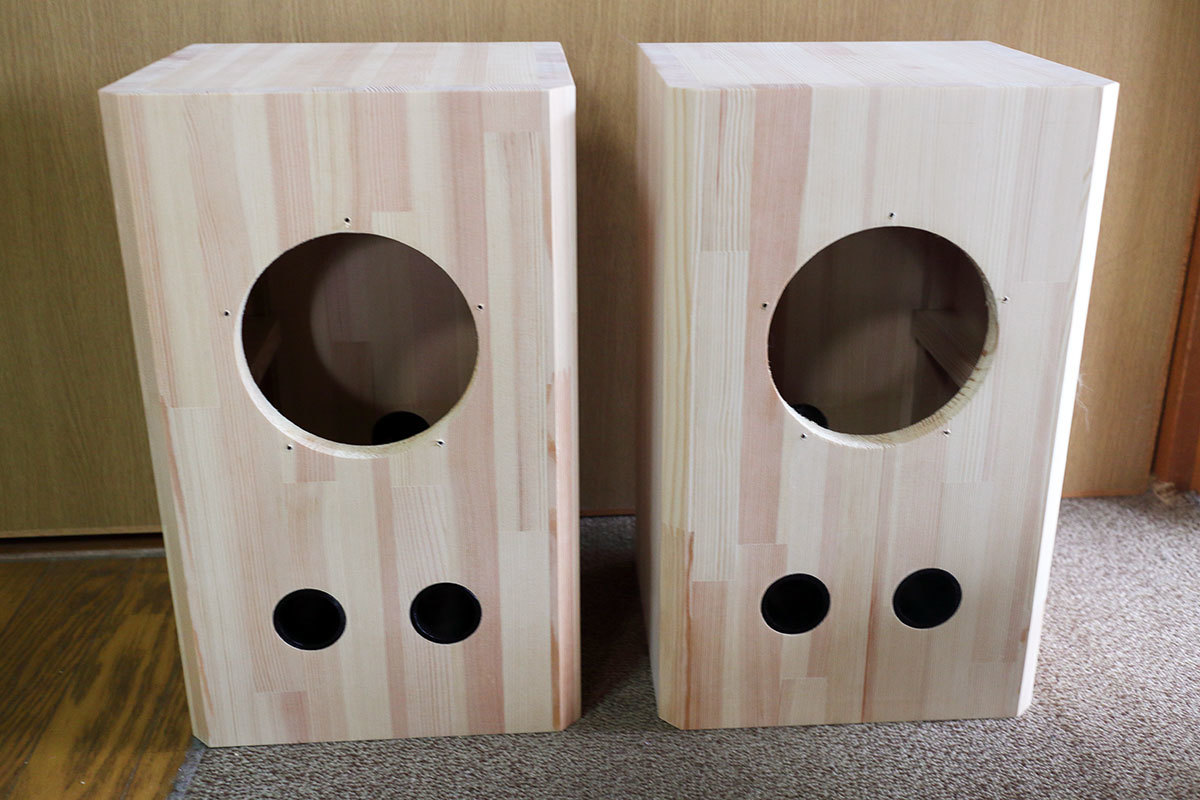 ◇MarkAudio『MAOP11』『Alpair11MS-Gold』『Pluvia11VG』用バスレフ