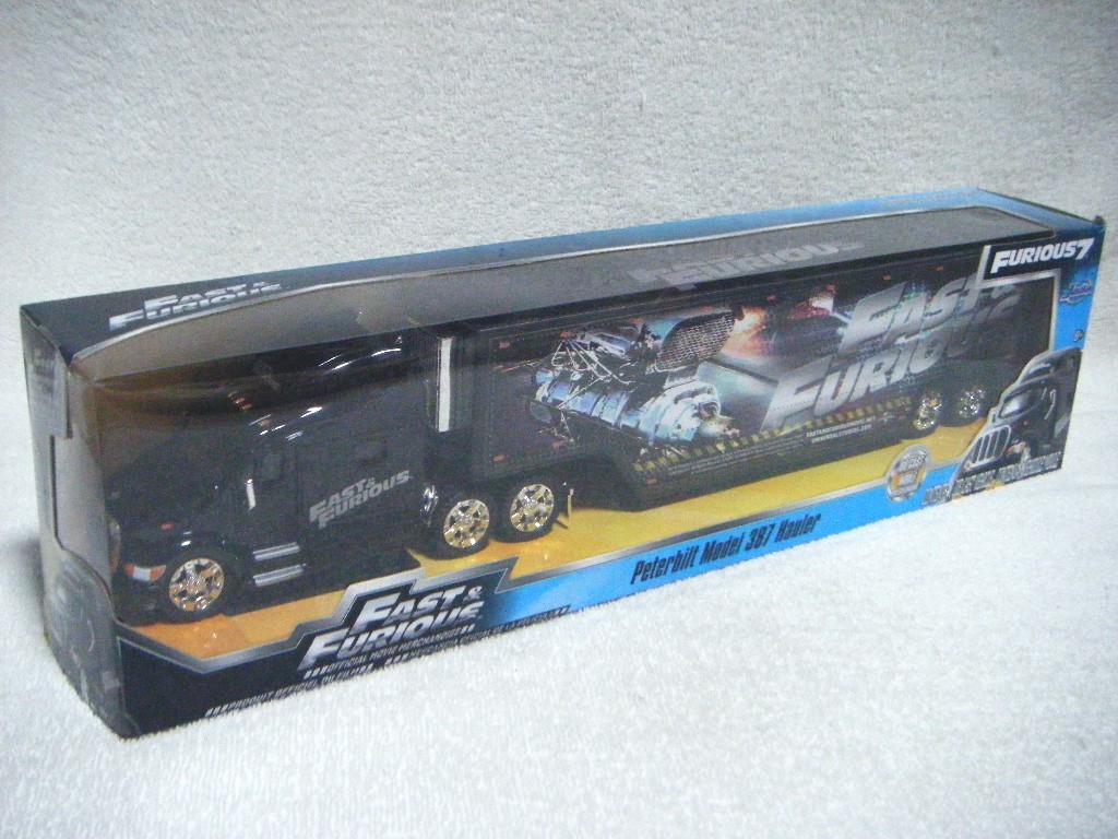 新品】□ Jada Toys FAST & FURIOUS『1/64 Peterbilt Model 387 Hauler