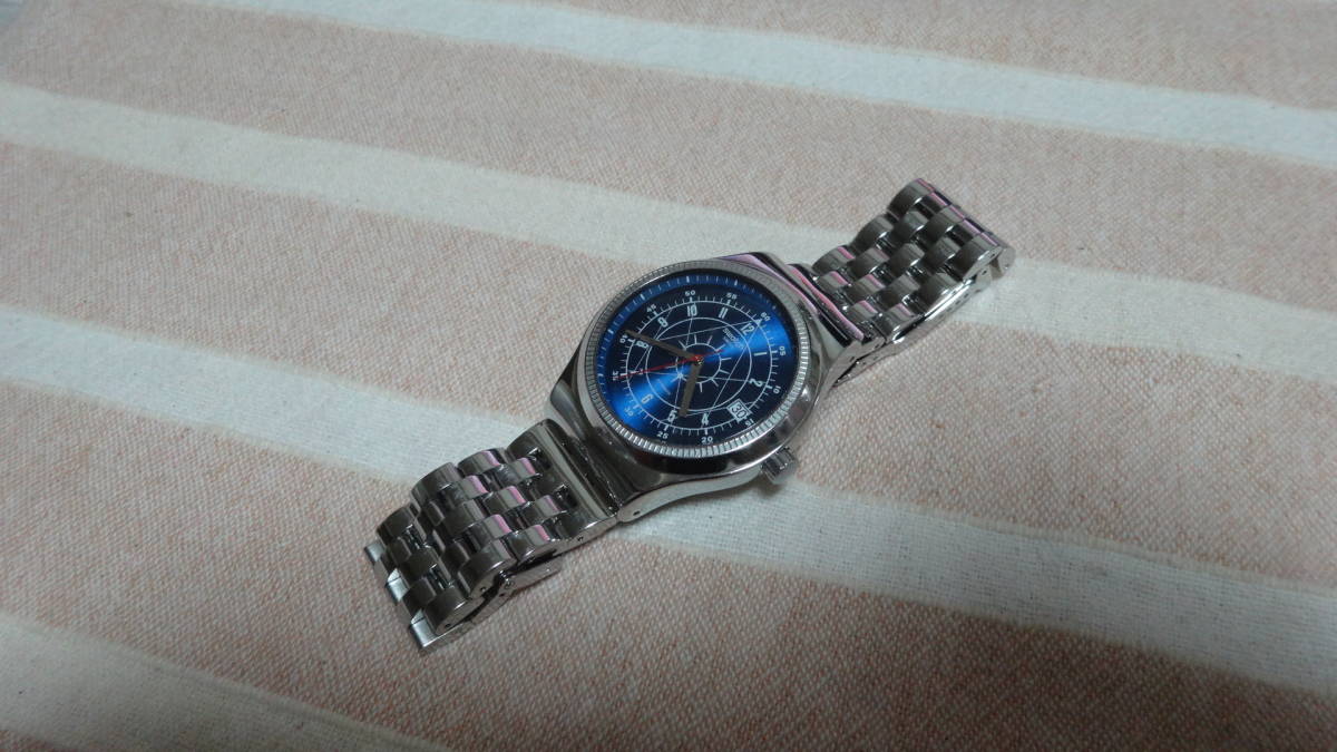 Swatch SISTEM51 AUTOMATIC 自動巻き腕時計システム51 飛び散ら