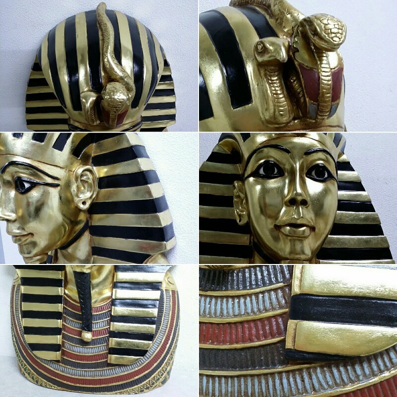 古代エジプト ファラオ ツタンカーメン オブジェ 王 黄金 マスク