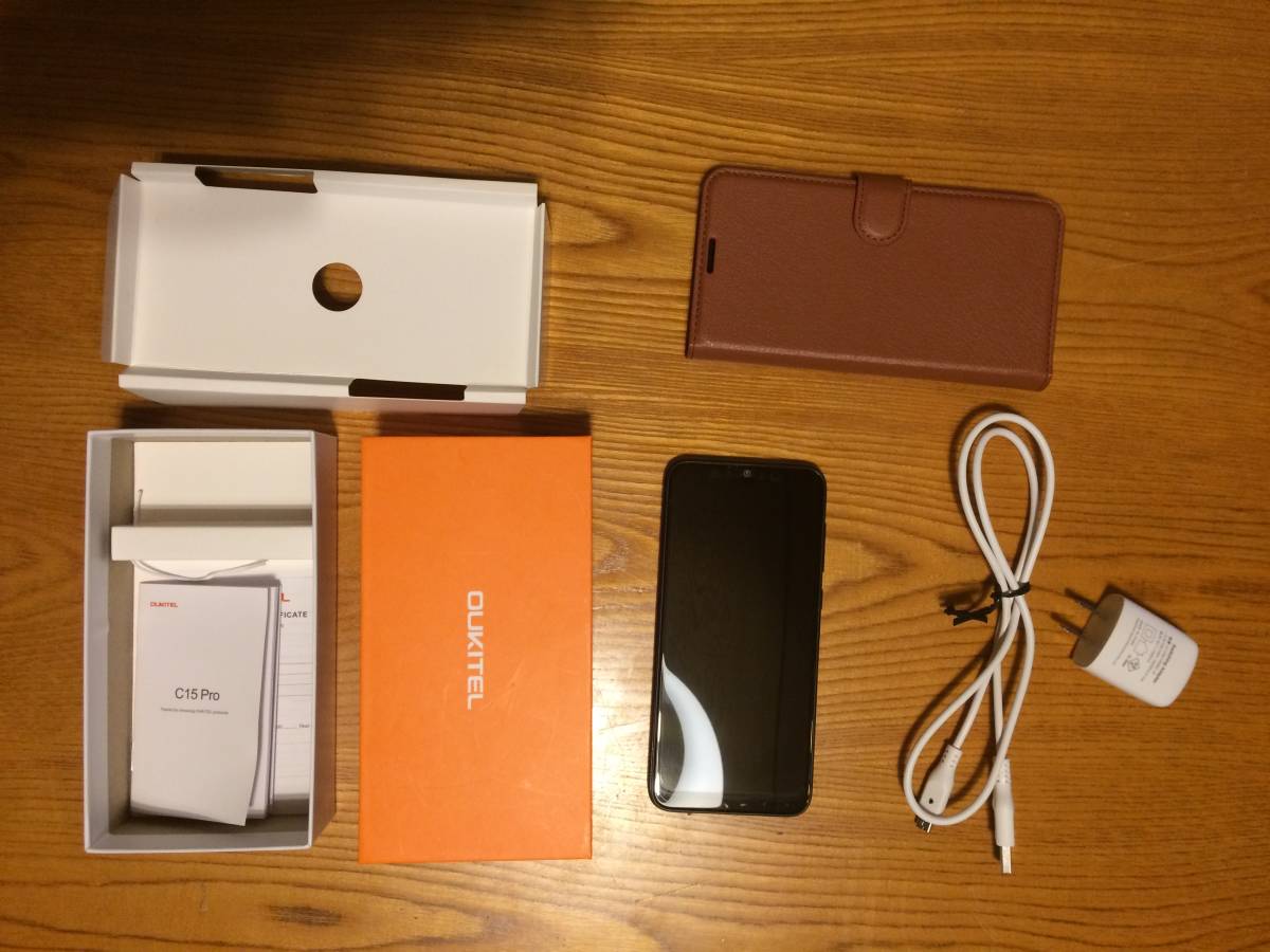Simフリー端末 Oukitel C15pro 32gb メモリ3gb Android スマートフォン ブラック 海外版端末 日本語変換可能 中古 1円 完全売り切り の落札情報詳細 ヤフオク落札価格情報 オークフリー スマートフォン版
