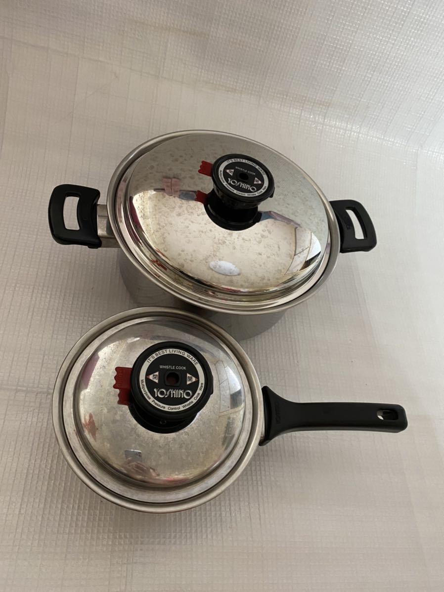 新品未使用　ヨシノクラフト　 中華鍋万能セット　28㎝　両手鍋　ステンレス製 ヨシノクラフト 28cm中華鍋万能セット ヨシノクラフトYOSHINO CRAFT PW