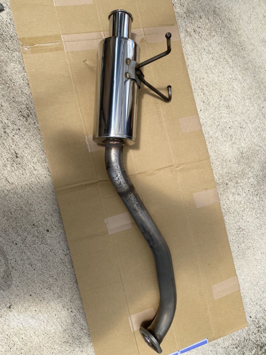 中古】Spoon N1 テールサイレンサー マフラー フィット GE8 フィット