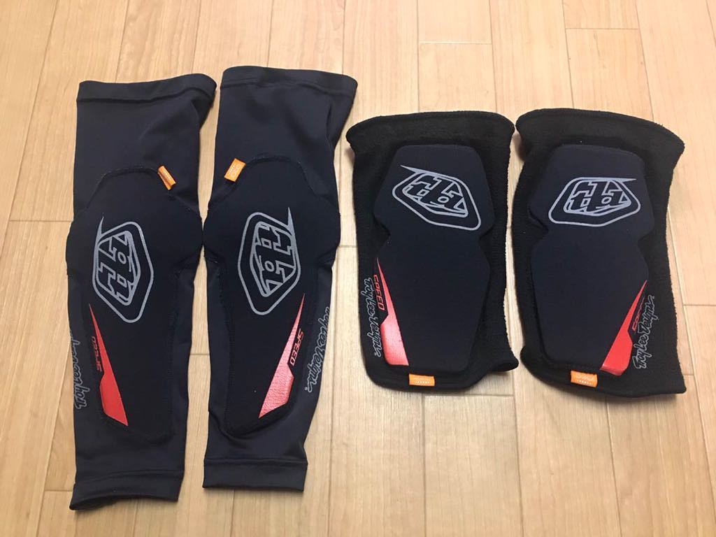 Troy Lee Designs Speed ニースリーブ エルボースリーブ USED XS/SM