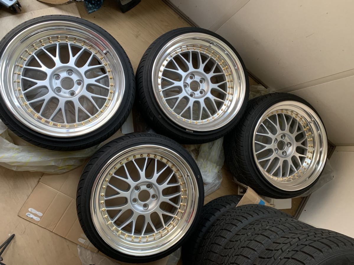 WORK MEISTER M1 3PIECE 10j 深リム WORK MEISTER M1 3PIECE 10j-53 12j-50 18インチ 溝多い