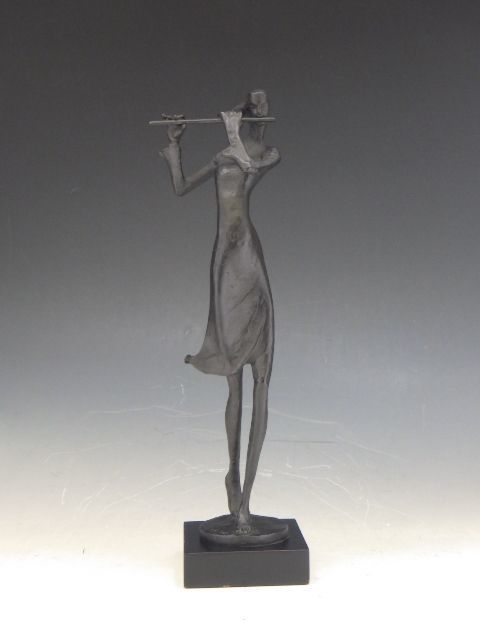 ◆超巧緻 クラシック 贅沢 原木彫刻 古典笛を吹く官女美人 精品 人物 置き物 居間 飾り物 創意 彫刻 工芸 収蔵品F17 ◇超巧緻 クラシック 贅沢 原木彫刻 古典笛を吹く官女美人 精品 人物