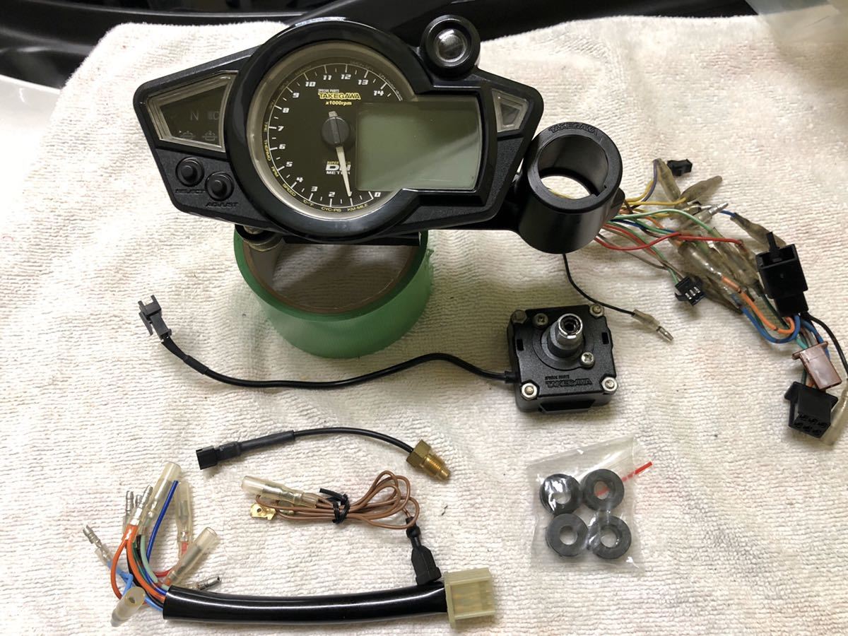 ksr110 武川 デジタルメーターセット ジャンク