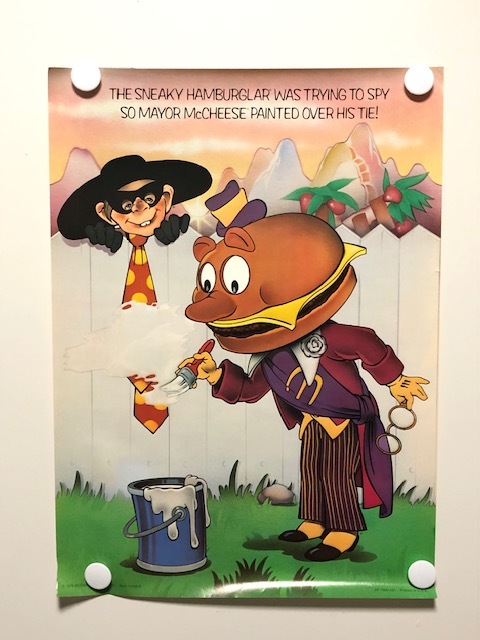 McDonald's★ポスター★28★ビンテージ★マクドナルド★バンド★ピエロ McDonald's☆ポスター☆28☆ビンテージ☆マクドナルド☆バンド