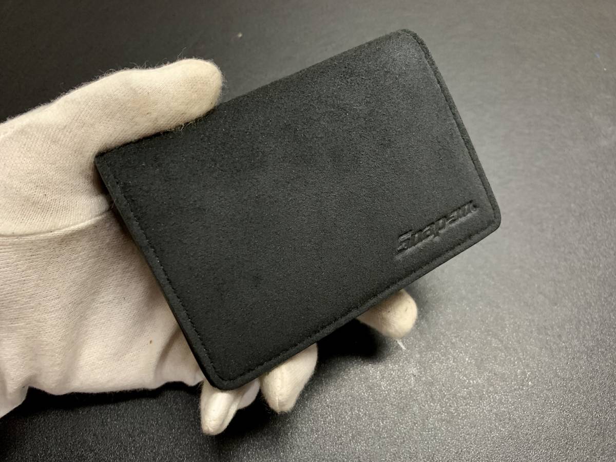新品】送料無料 スナップオン snapon アルカンターラ 名刺ケース 名刺