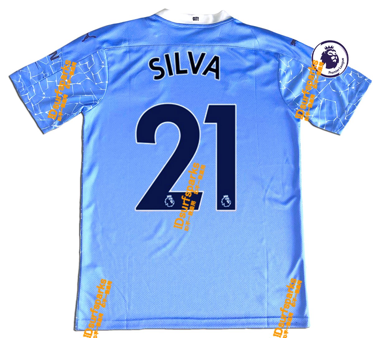 新品タグ付】マンチェスターシティ19-20ホームユニフォーム21番