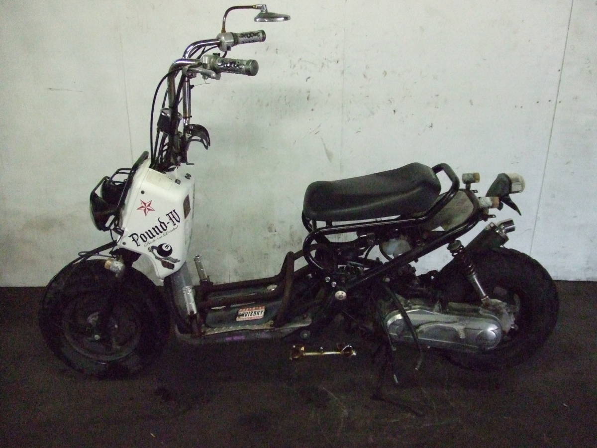 Honda ホンダ Zoomer ズーマー Af58 販売証明書 部品取り レストアベース 売り切り 未整備 現状 の落札情報詳細 ヤフオク落札価格情報 オークフリー スマートフォン版
