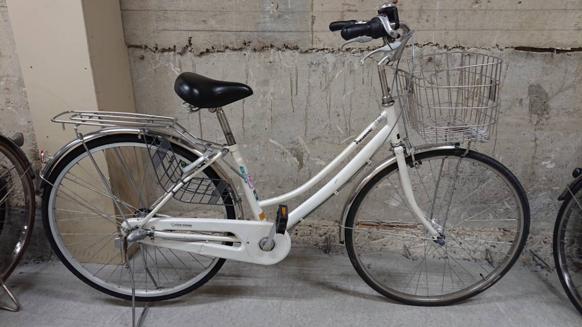 中古自転車2231 パナソニック 27インチ 3段ギヤ オートライト