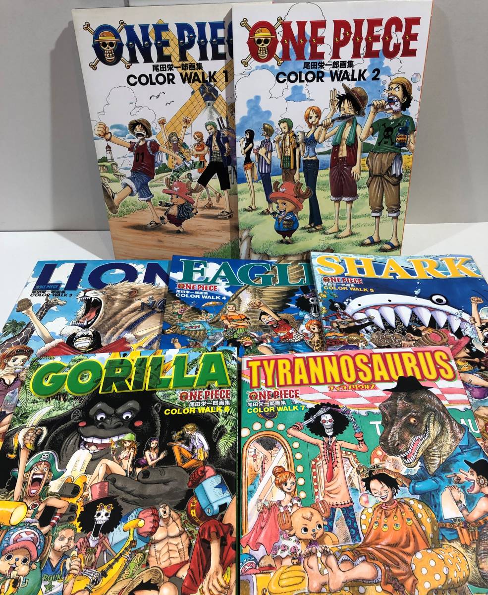 One Piece ワンピース Color Walk1 7 尾田栄一郎 画集 の落札情報詳細 ヤフオク落札価格情報 オークフリー スマートフォン版