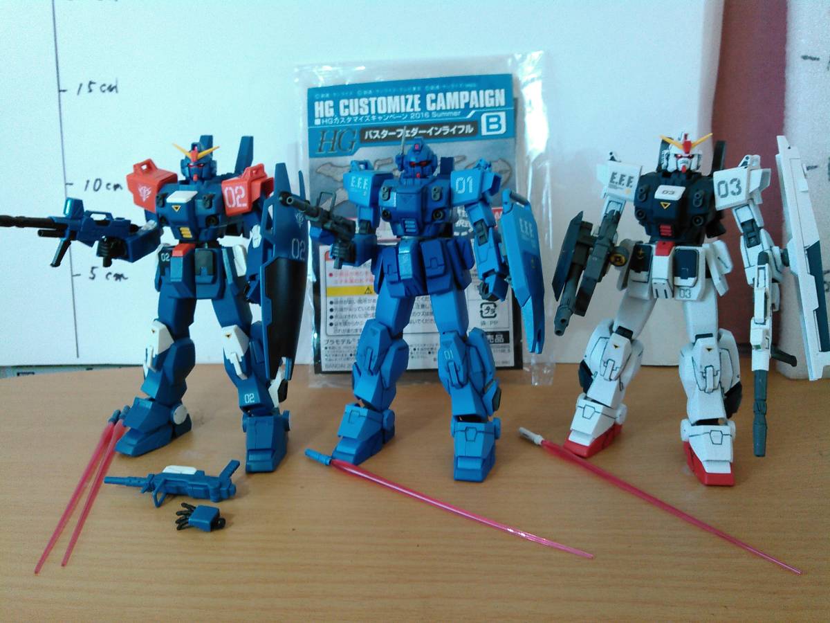 Hguc 1 144 ブルーディスティニー1号機 2号機 3号機 Revive 塗装 完成品 連邦軍 ガンダム ジャンク ガンプラ イフリート改 外伝 セット Rg の落札情報詳細 ヤフオク落札価格情報 オークフリー スマートフォン版