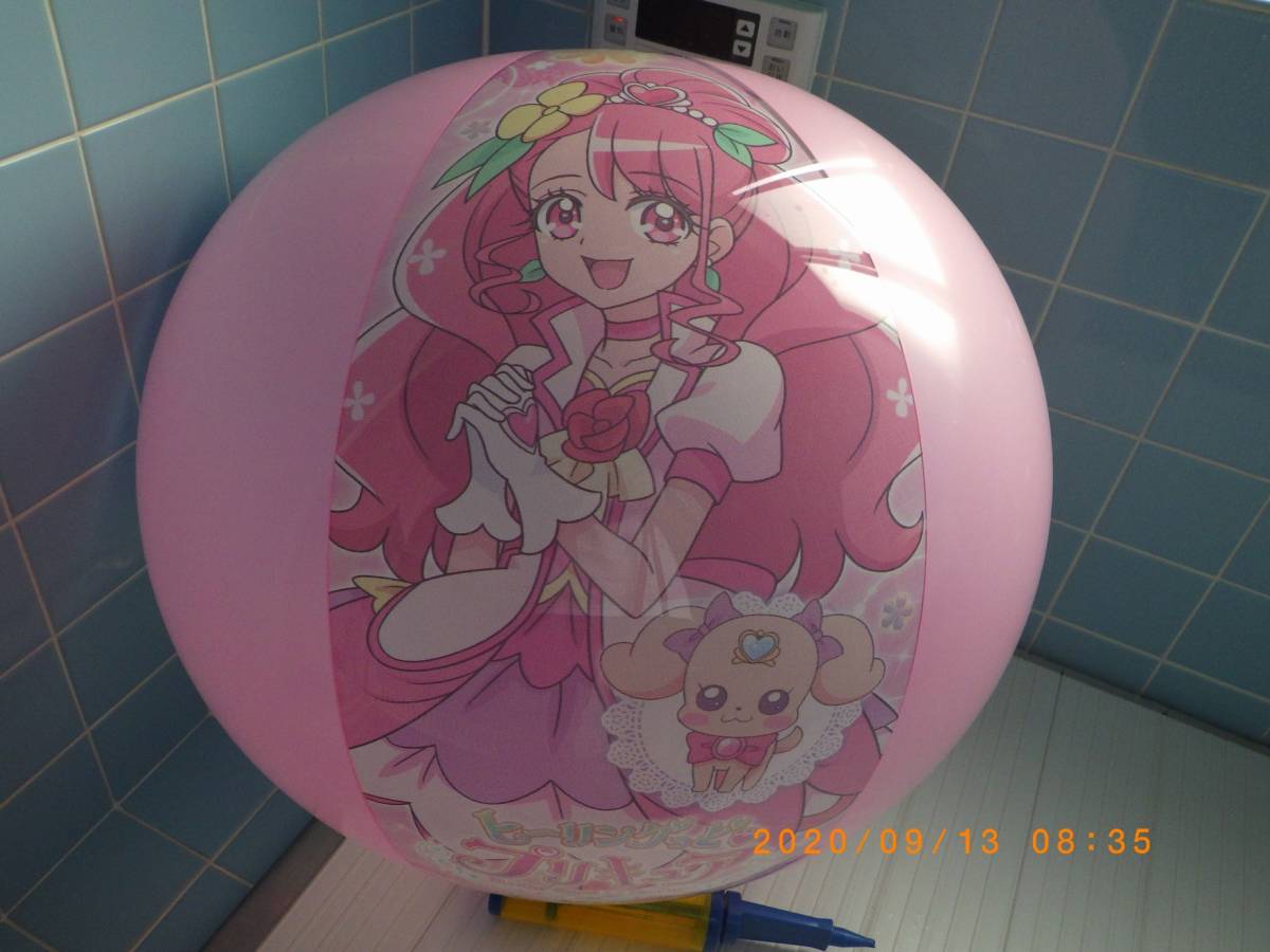 ヒーリングっど プリキュア ビーチボール 超巨大化 B の落札情報詳細 ヤフオク落札価格情報 オークフリー スマートフォン版