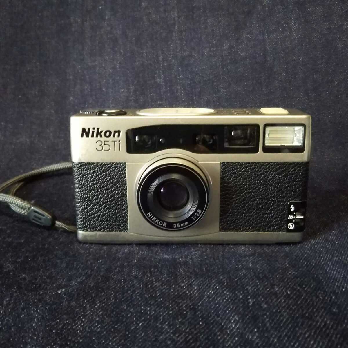 ニコン35Ti 動作確認済み Nikon 35ti フラッシュスイッチ改造 使用説明