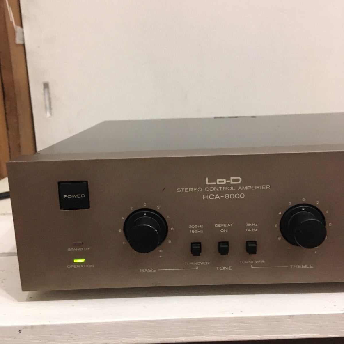 Lo-D HCA-8000 ステレオコントロールアンプ HITACHI/Lo-D