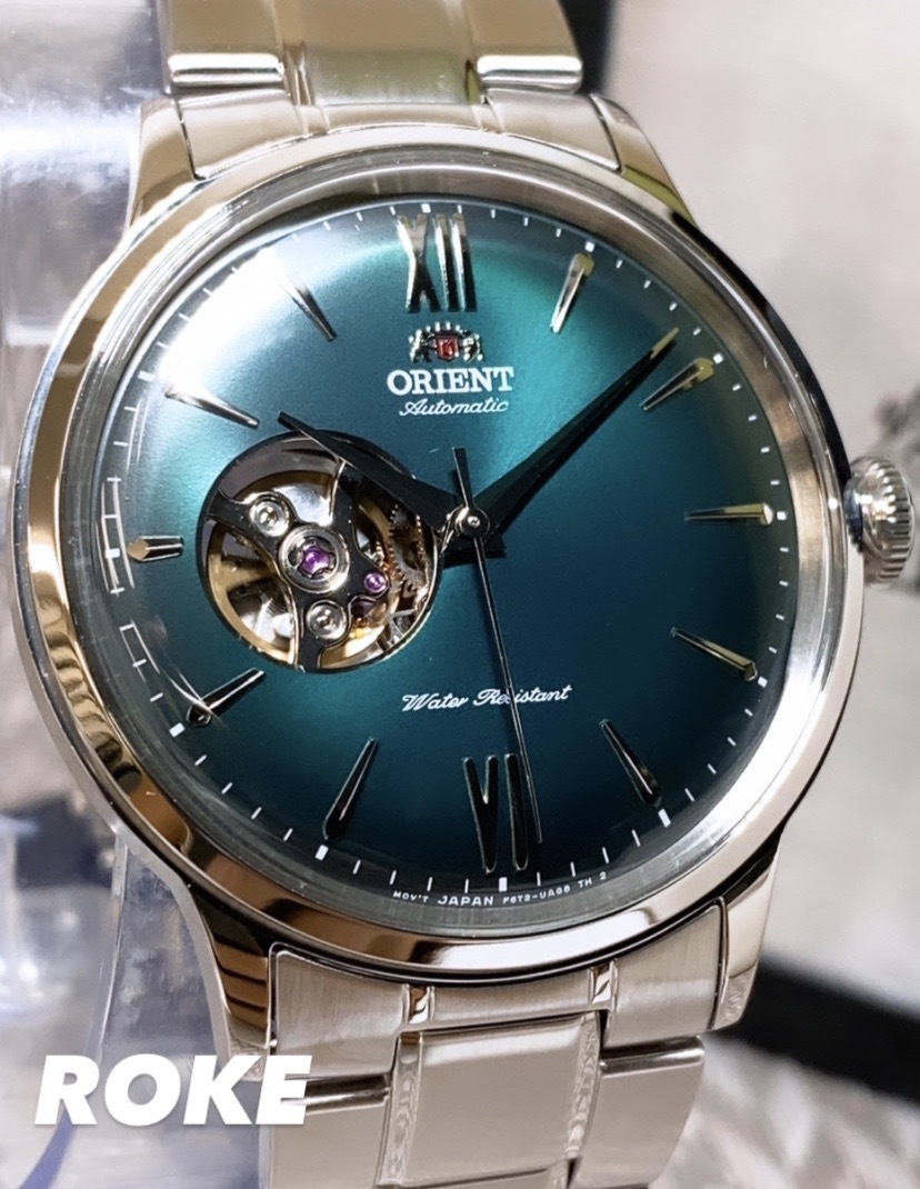 新品 【オリエント・ORIENT】 正規品 自動巻き アナログ 腕時計 ステンレスベルト ネイビー シルバー ORIENT オリエント 新品 正規品 Orient Star オリエントスター MADE IN